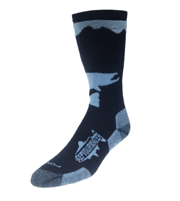 Rep Your Water Jumping Trout Socks Rep Your Water Jumping Trout Socks